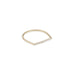 MARIN, Surge Diamond Ring, Gold/White