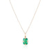 ZAMBEZI, Nandi Large Pendant 1,25ct, Gold/Emerald
