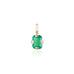 ZAMBEZI, Nandi Large Pendant 1,25ct, Gold/Emerald