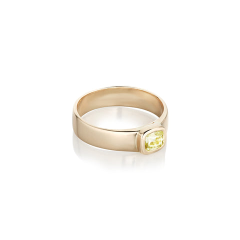 CAPRI, Tragara Octagon 0,51 tcw, Gold/Yellow
