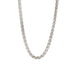 VINTAGE, Small rope necklace, Silver
