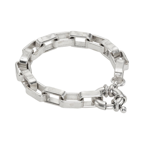 VINTAGE, Long link Large, Silver
