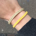 BOHO BRACELETS, Braided, beige