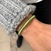 BOHO BRACELETS, Braided, Green/Yellow