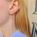 DROPS DELIGHT, Pearl plain Dangles, Rosy/Dark