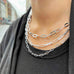 BASIC, Large Link Necklace, Silver
