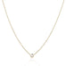 RIO, Motion Large Necklace, Gold/White