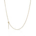 BASIC, Adour small Decorated Necklace, Gold 9k