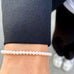 TOKYO, Sengakuji pearl Bracelet, White/Pearl/White