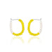 SANTORINI, Vlychada Hoops, Yellow-White/Silver