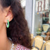 SANTORINI, Vlychada Hoops, Green-White/Silver