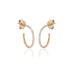 MARIN, Small Hoops 12mm, Gold