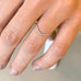 MARIN, Surf diamond ring, White/White