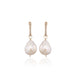 TOP-n-GO, Baroque Large Pearl Set, Gold