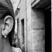 OYSTER,  Tide mini pearl earrings, Silver/white