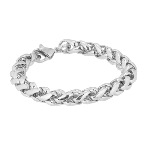 VINTAGE, Robe bracelet, large, silver