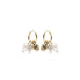 VINTAGE, Angel Pearl Hoops, Gold