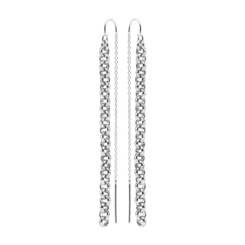 VINTAGE, Round link dangles, Silver