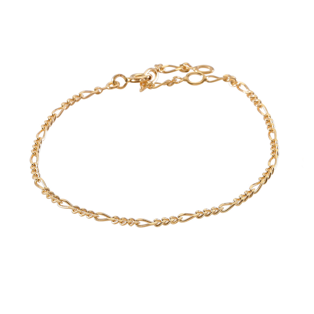 BASIC, Decorated Bracelet, Gold