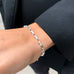 VINTAGE, Long Link Bracelet, silver