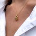 VINTAGE, Angel Necklace, Gold