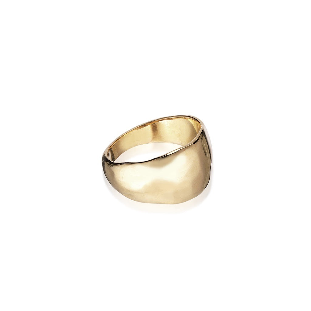 SUOMI, Pihajarv Wide Ring, Golden
