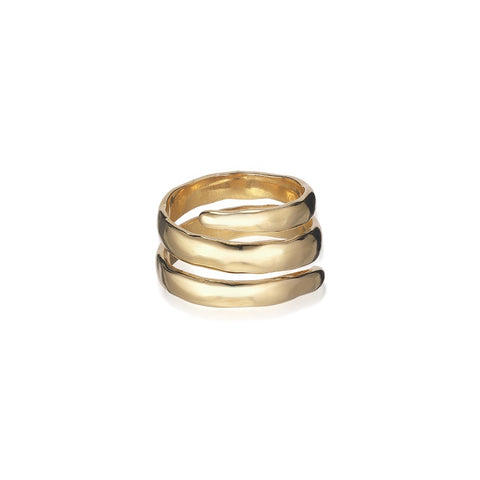 SUOMI, Pielinen Twirl Ring, Golden
