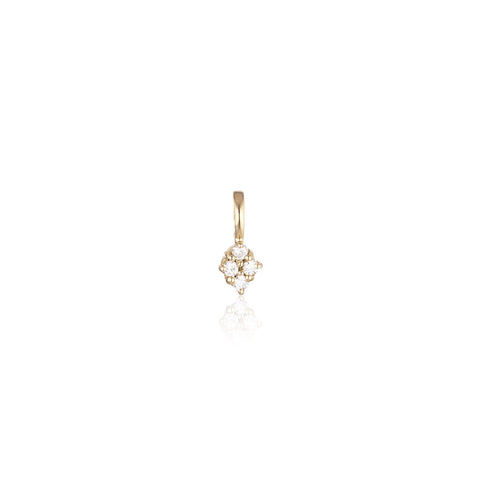 TUSCANY, Lucca Pendant, Gold/White