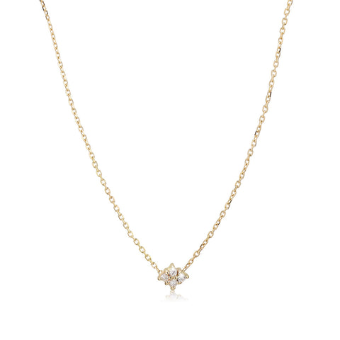 TUSCANY, Lucca Necklace, Gold/White