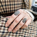 SUPER ELLIPSE, Large Ring, 2-tone