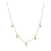 RIO, Rhythm Necklace, Gold/White