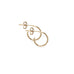 RIO, Small Energy Hoops 12mm, Gold