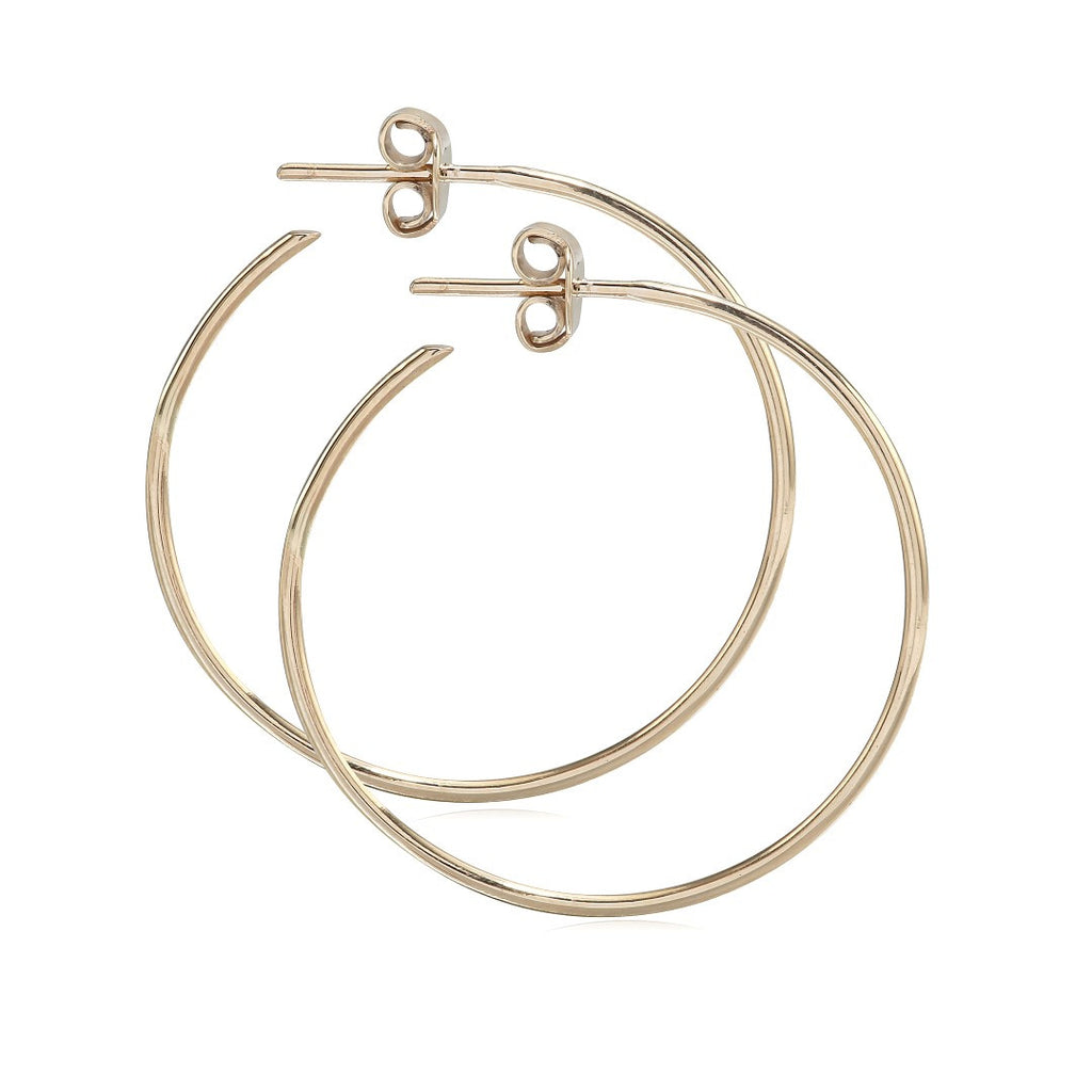 RIO, Large Energy Hoops 30mm, Gold